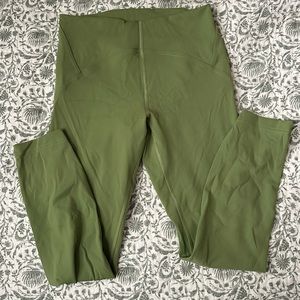 Lululemon Instill High Rise Leggings 28” Green Size 8